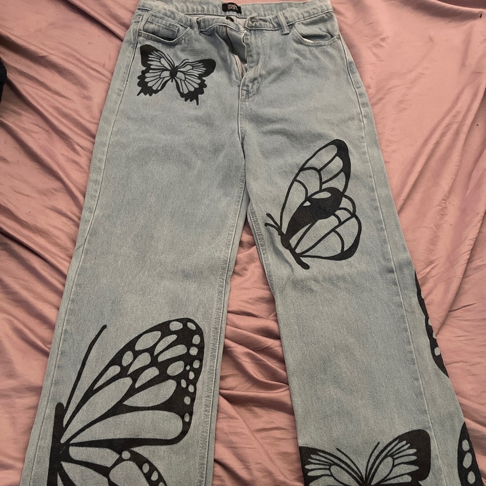 Butterfly Jeans from Simple Society